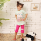 SWEET MEMORIES Girls' legging pajamas 