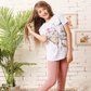 Girls' great summer leggings pajamas