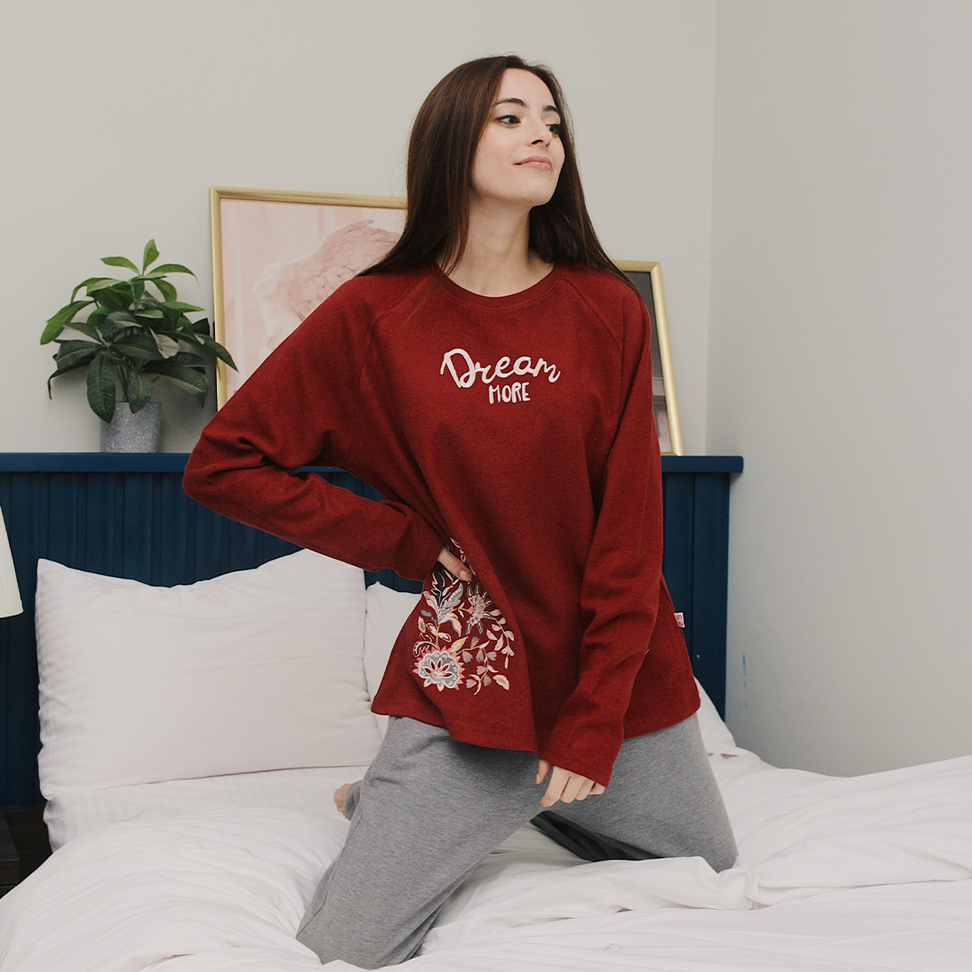 DREAM cashmere women's pajamas