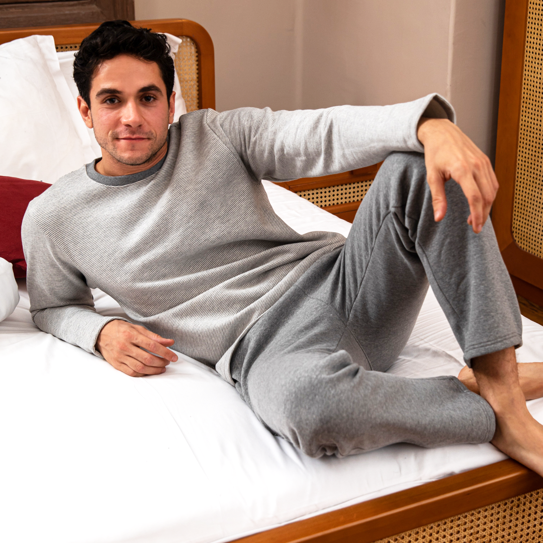 Striped بيجاما رجالي