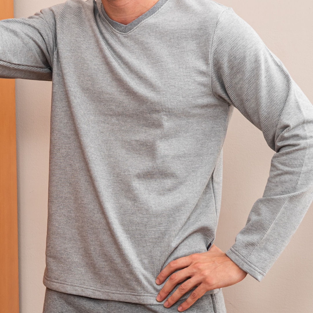 Striped V Men's Pajamas 