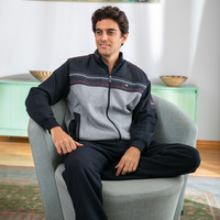 Plain zippered tring