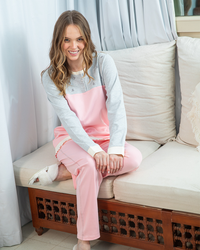 Flower pajamas for women