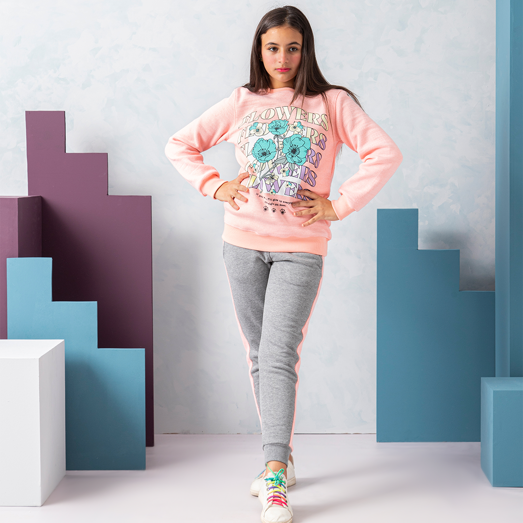 flowers بيجاما بناتي