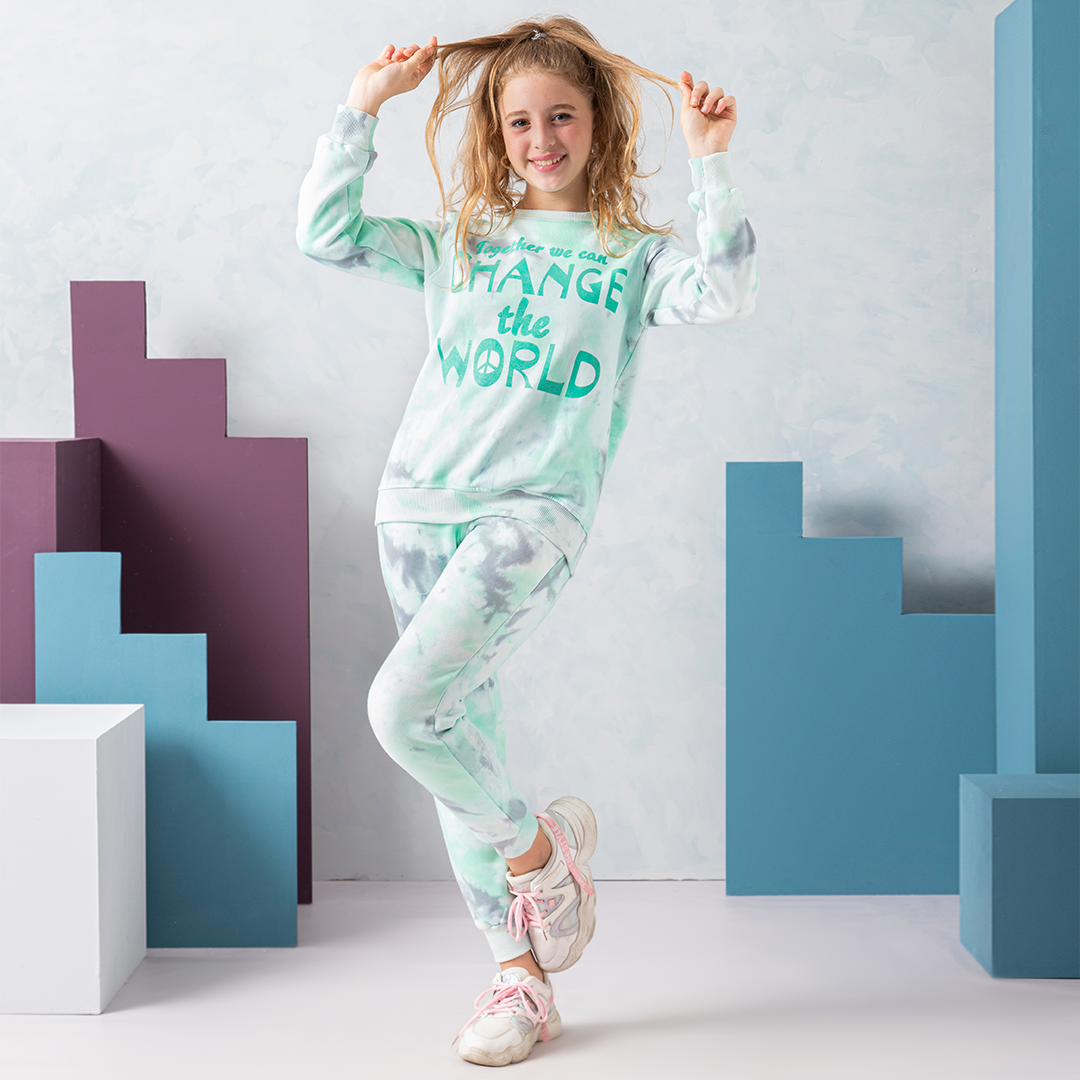 change the world girls pajamas