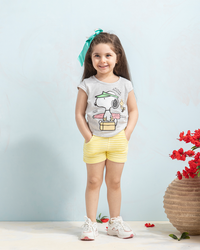 snoopy aloha بيجاما بيبي بناتي