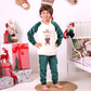 merry christmas  بيجاما أطفالي الغزاله