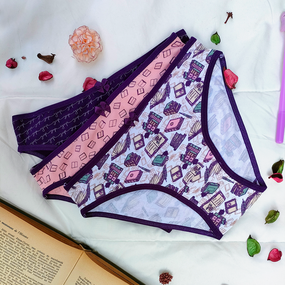 حريمي بكيني منقوش باك 3