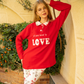 love Women's pajamas with a capitone floral trouser collar