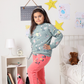 FLOWERS girls' pajamas