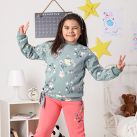 FLOWERS girls' pajamas