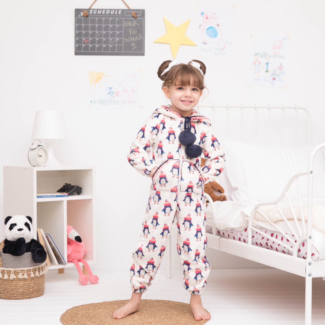 WHITE LCE Polar Kids Jumpsuit