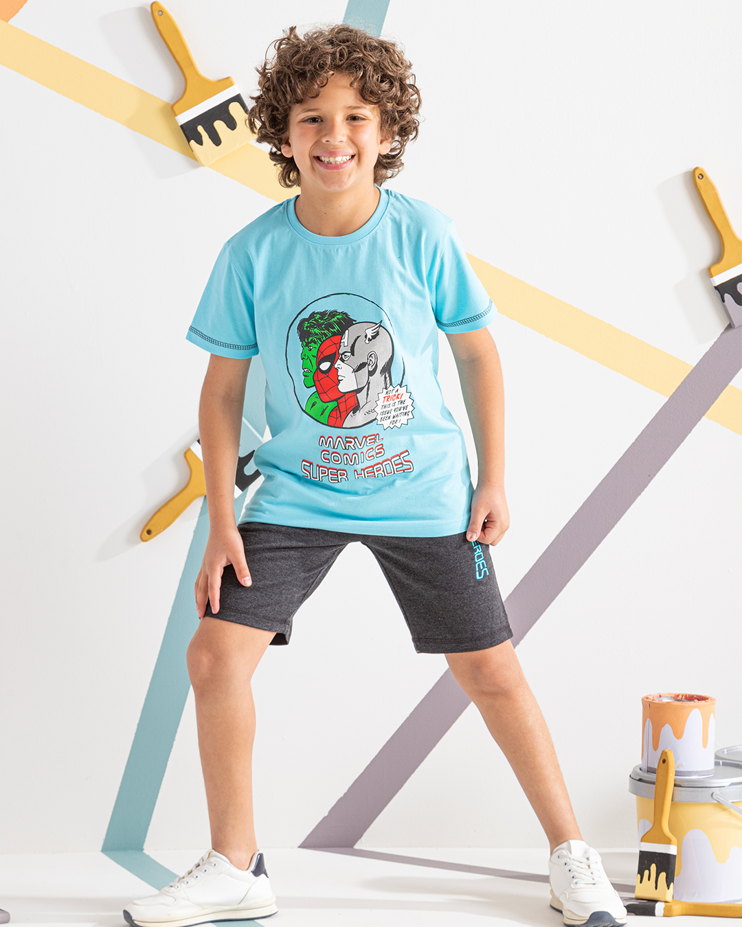 Super Heroes بيجامه اولادي