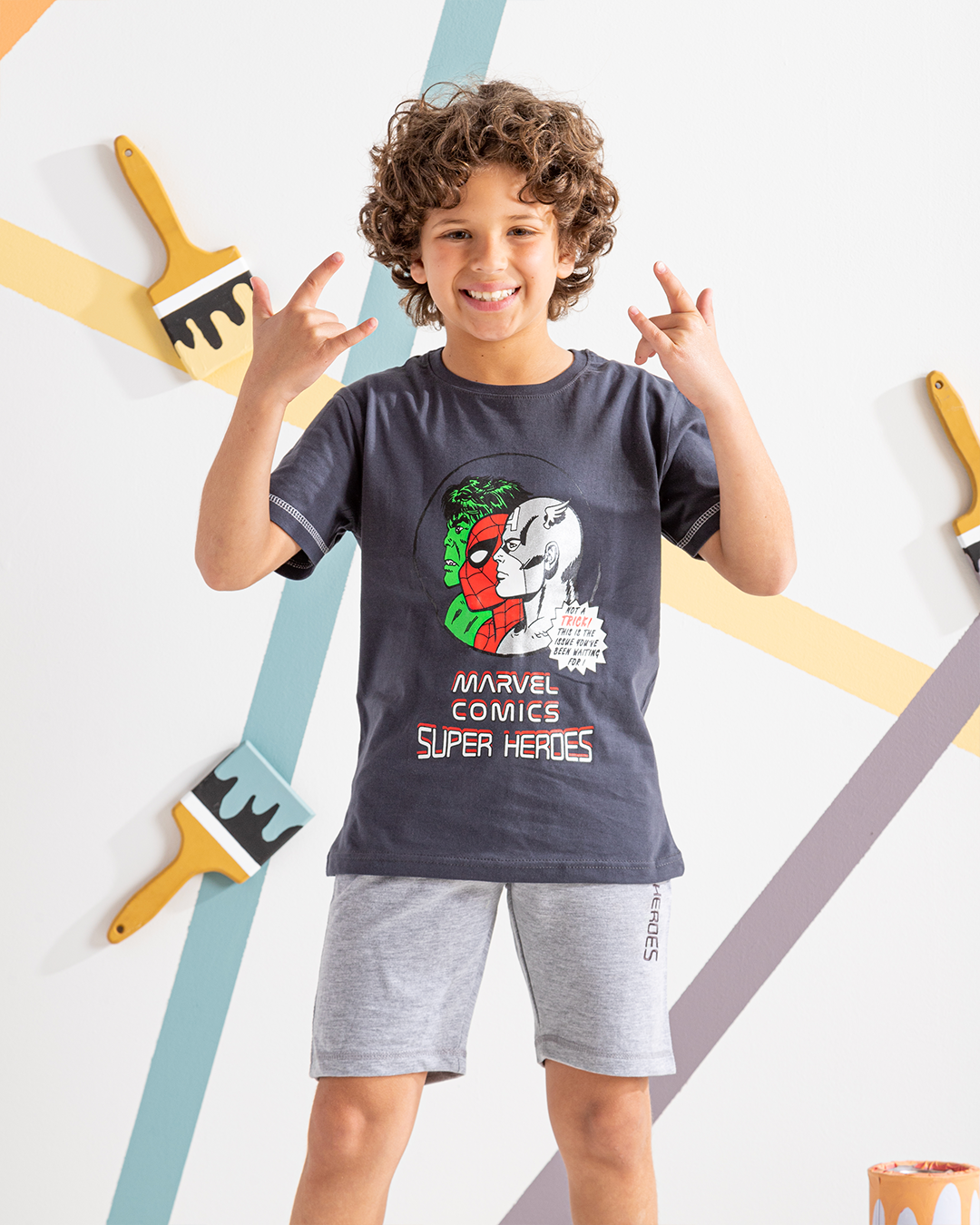 Super Heroes بيجامه اولادي