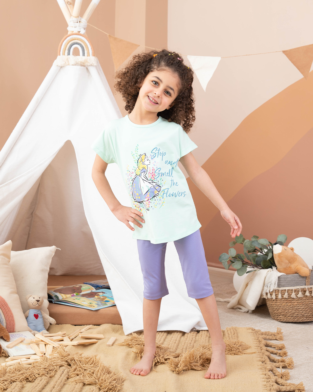 Girls' pajamas Alice SMELL THE FLAVOR