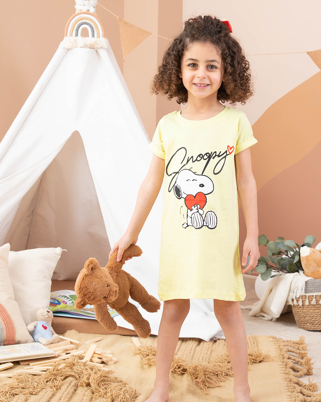SNOOPY girls' swimsuit