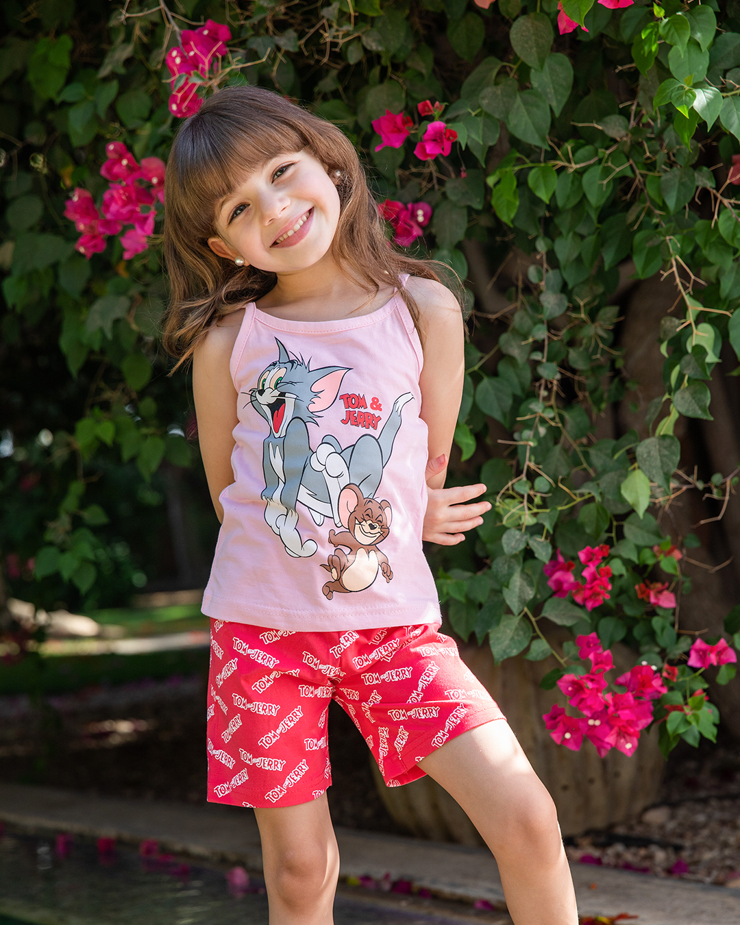 TOM & JERRY girls' bathing suits