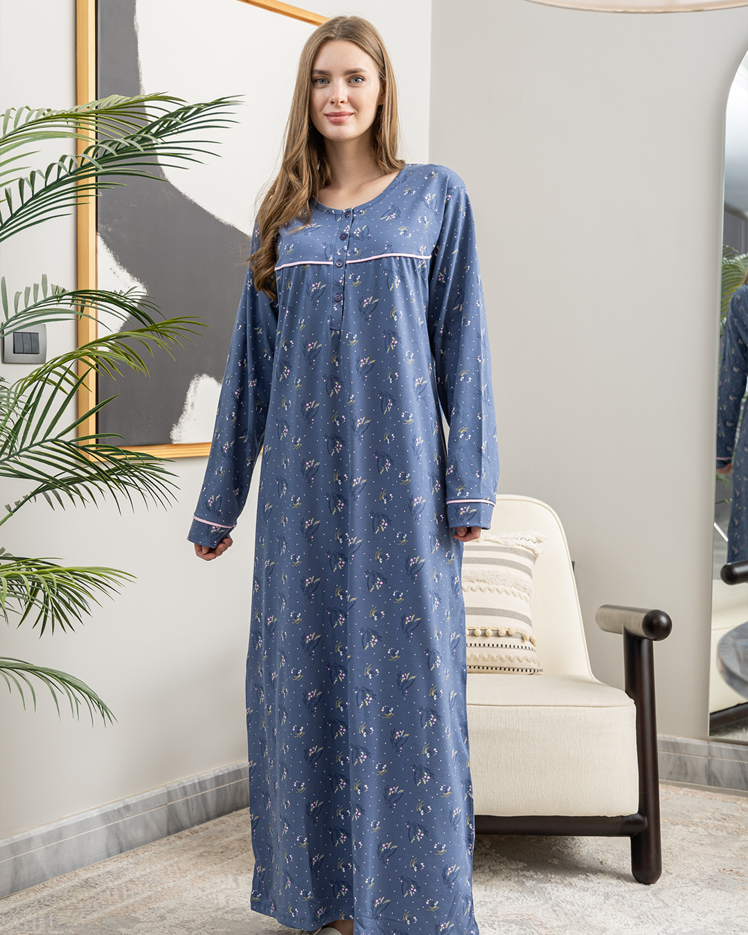 قميص حريمي بكم سفره روتارى الفروع