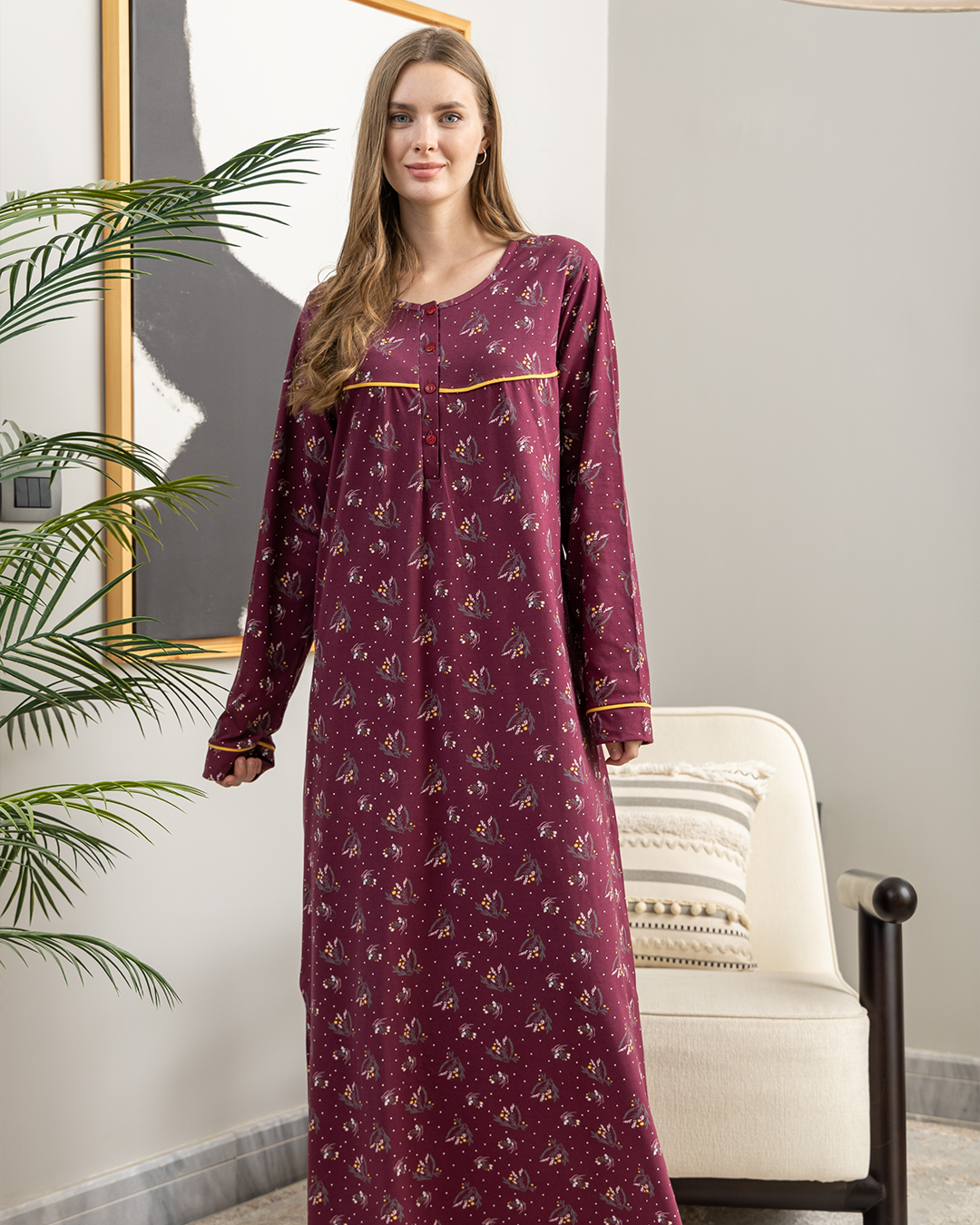 قميص حريمي بكم سفره روتارى الفروع