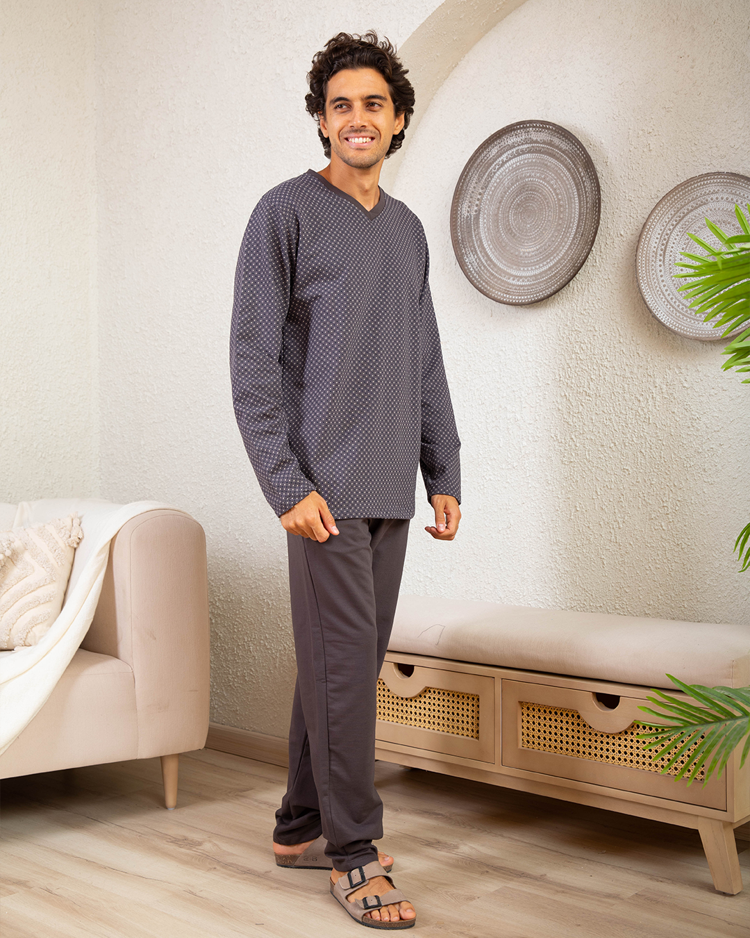 ميلتون روتارى المعينV بيجامه رجالي