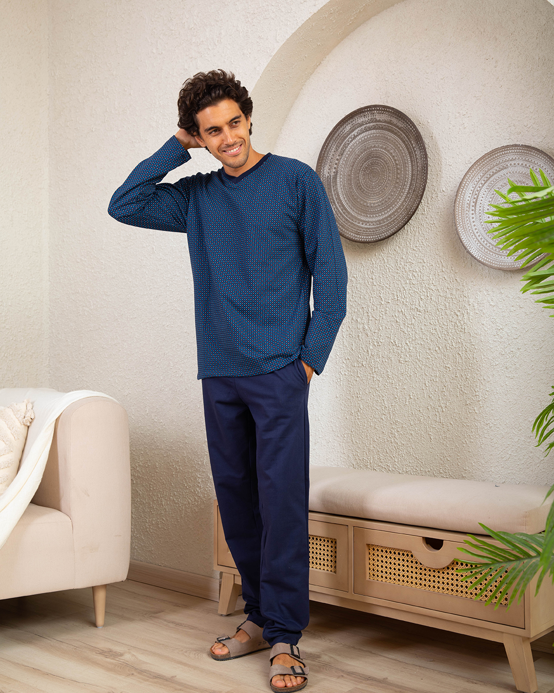 ميلتون روتارى المعينV بيجامه رجالي