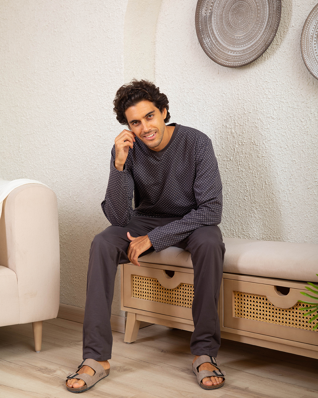 ميلتون روتارى المعينV بيجامه رجالي