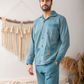 Men's pajamas, classic rotary shapes