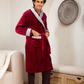 Men's Cool Shawl Polar Robe