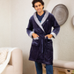 Men's Cool Shawl Polar Robe