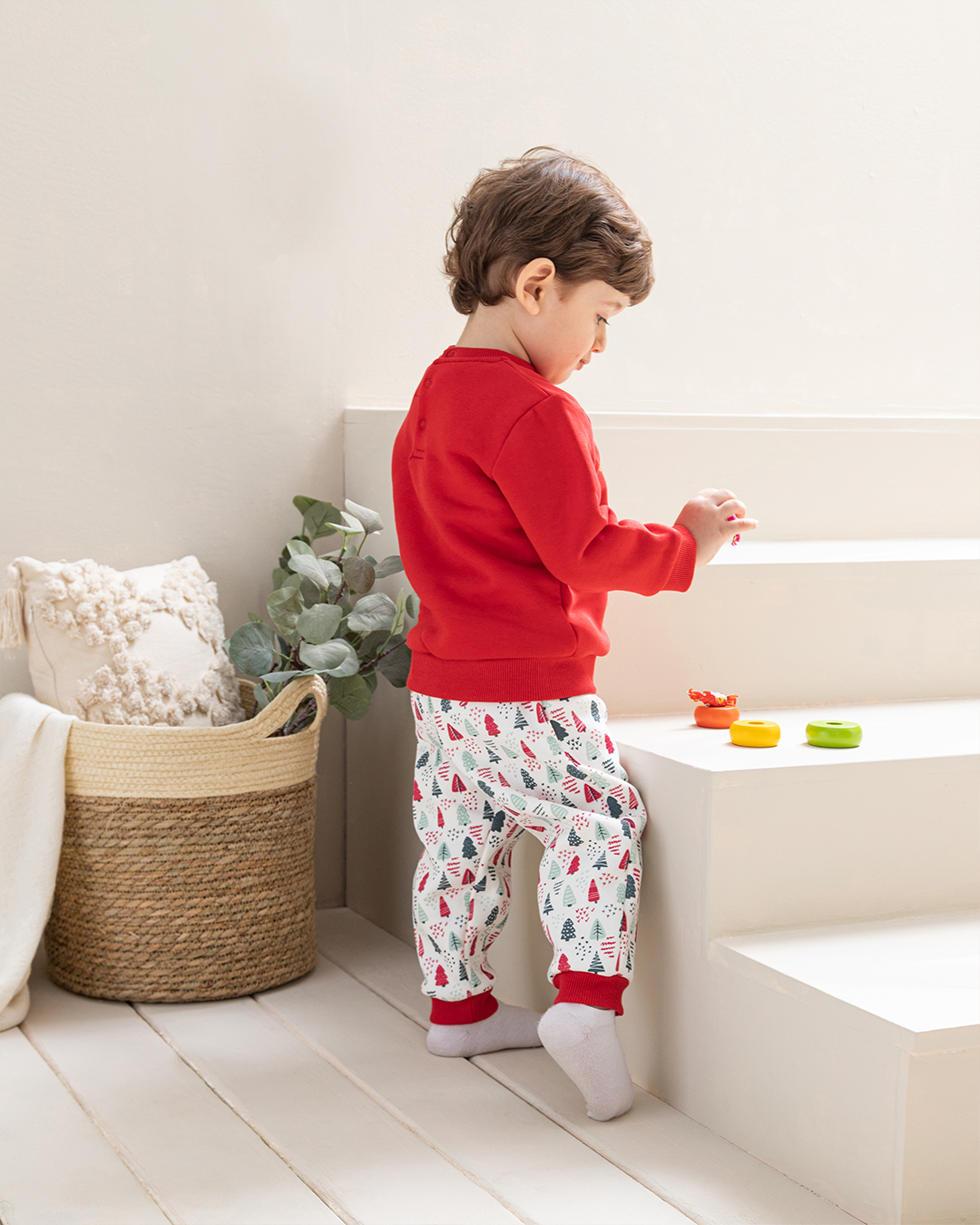 Holly Jolly Milton boys pajamas