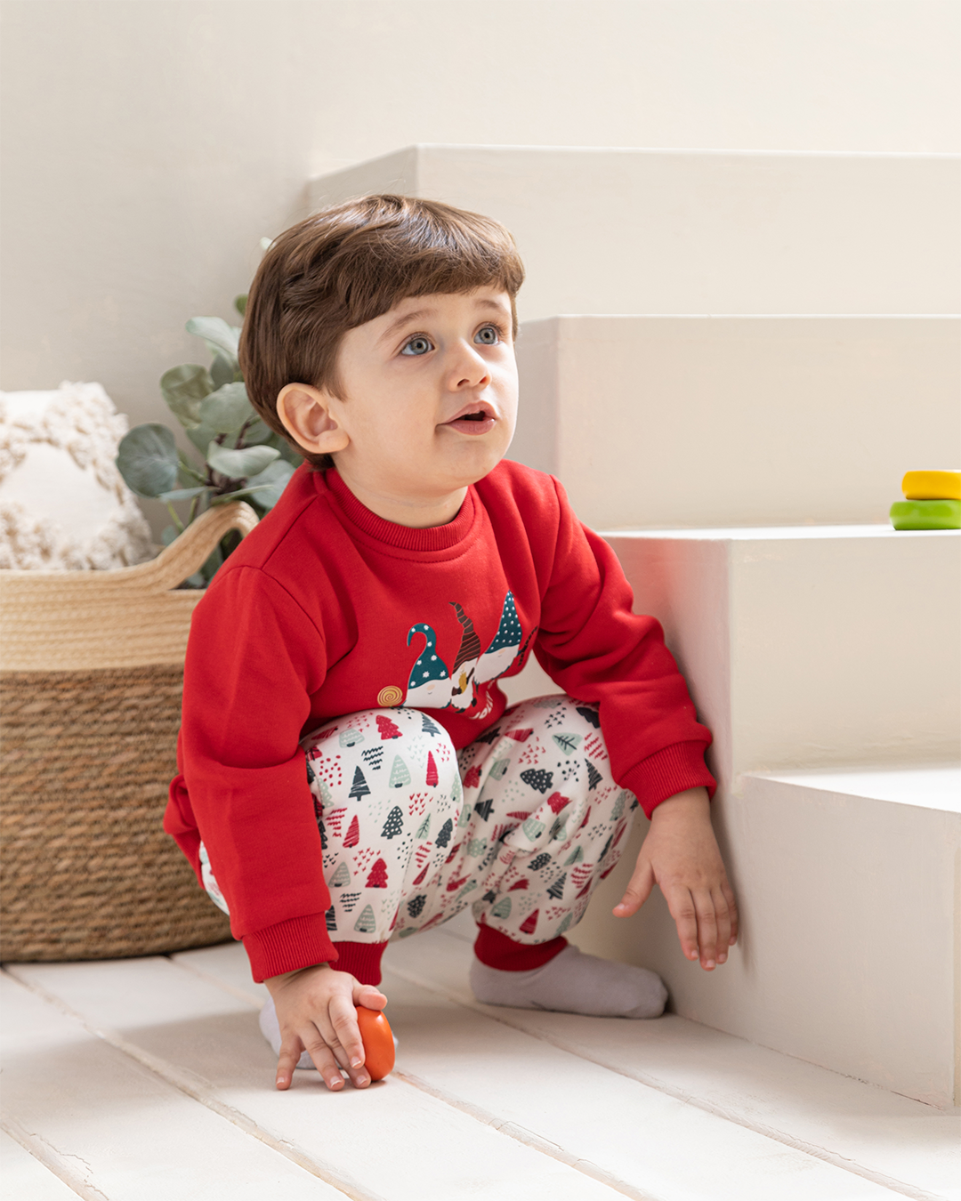 Holly Jolly Milton boys pajamas