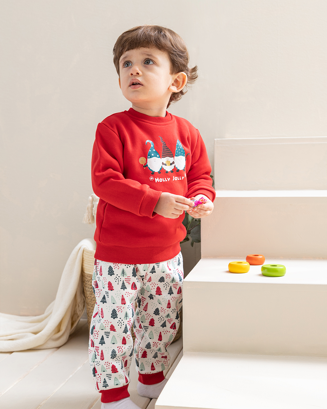 Holly Jolly Milton boys pajamas