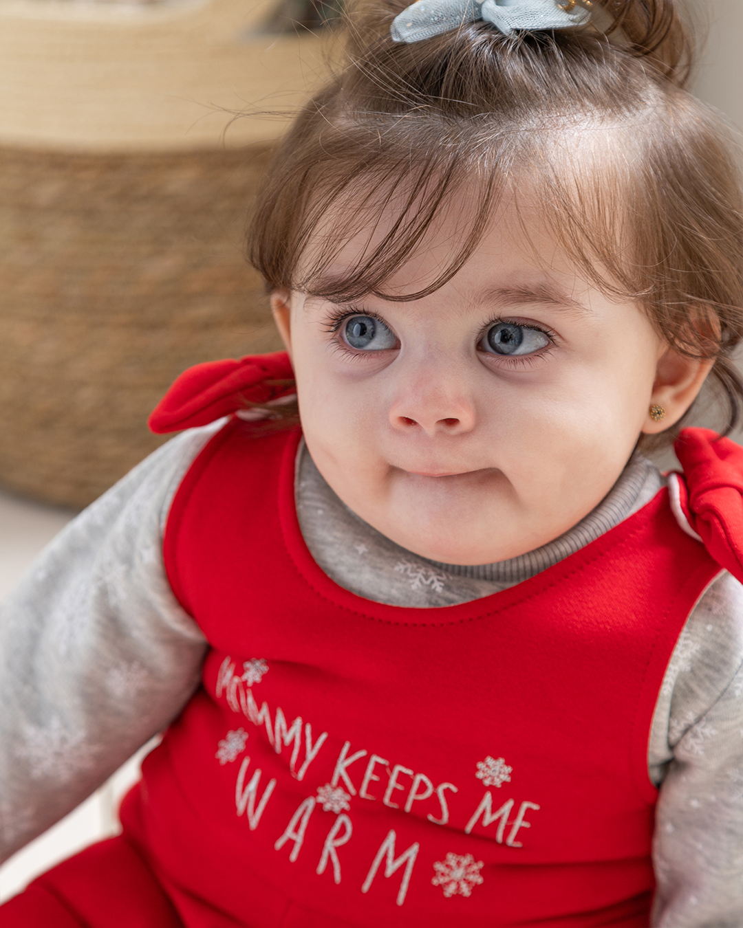 Mommy keeps me warm سالوبيت بناتي ميلتون+ توب كُم