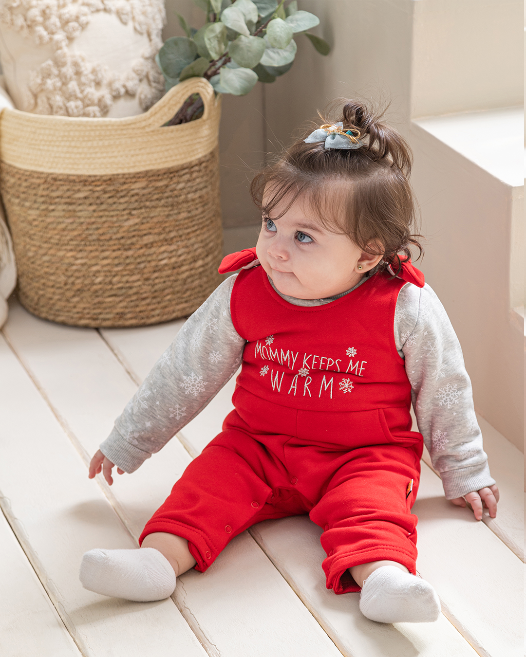 Mommy keeps me warm سالوبيت بناتي ميلتون+ توب كُم