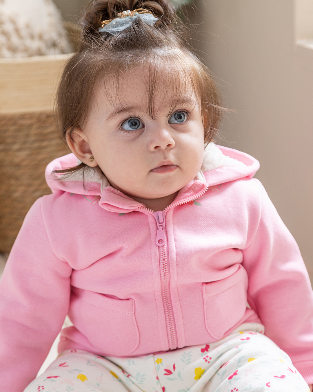 Polar Jacket X Pajamas for girls Milton floral print