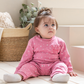 Princess  بيجامة بناتي إنترلوك مطبوع