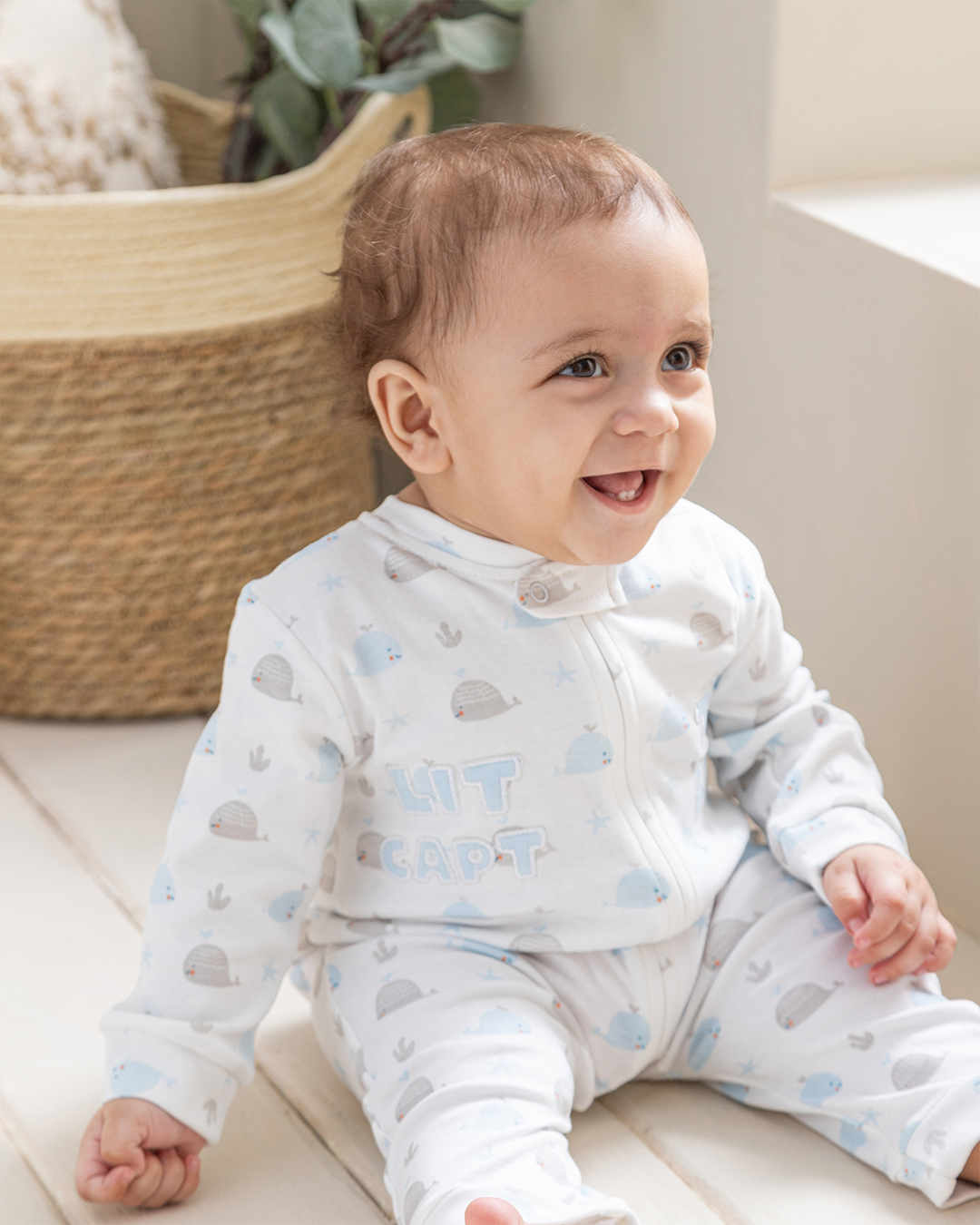 Little Captain Baby Boys' Bodysuit