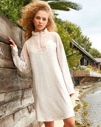 Cozy night short women's shirt