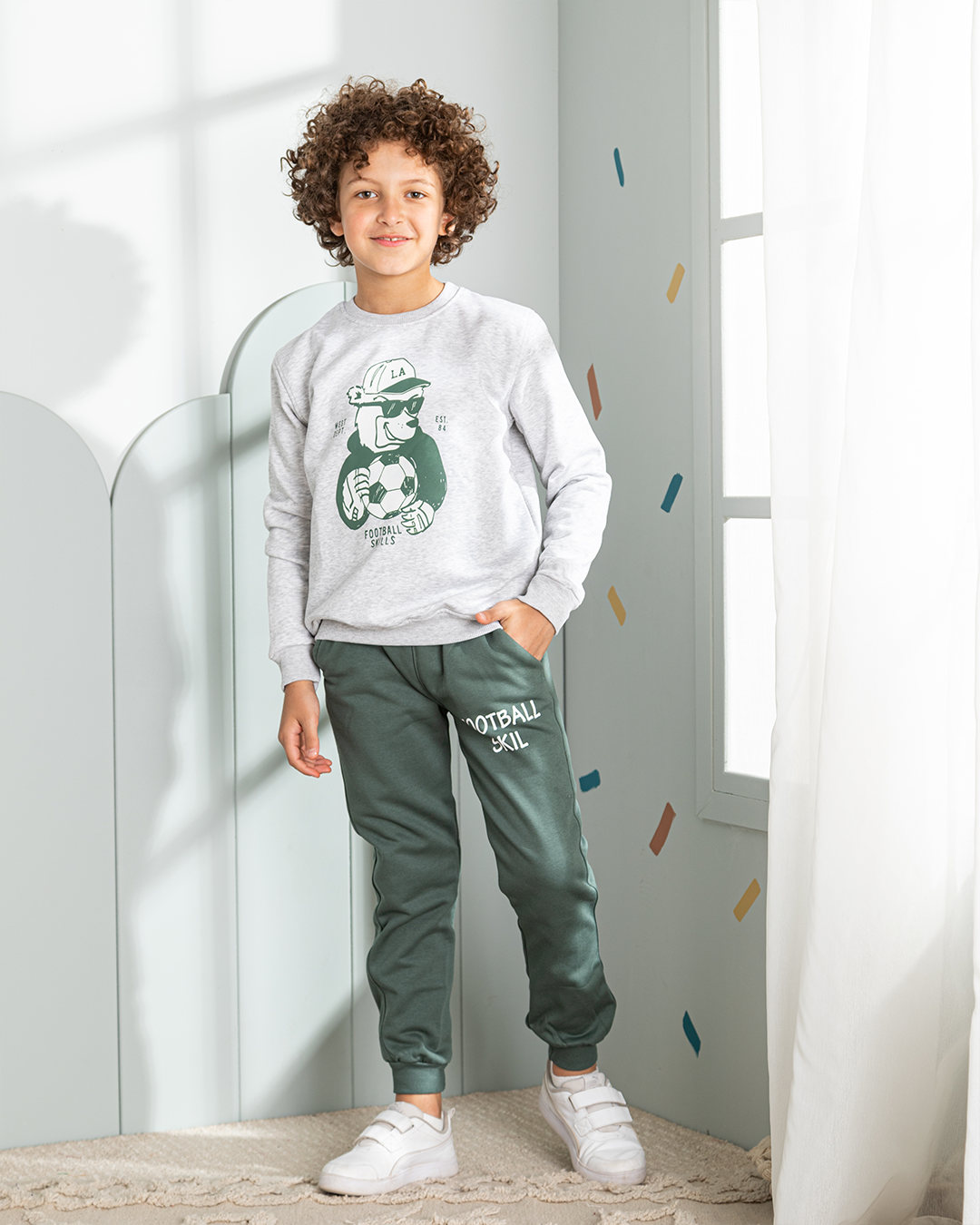 FOOTBALL SKILLS  boys pajamas