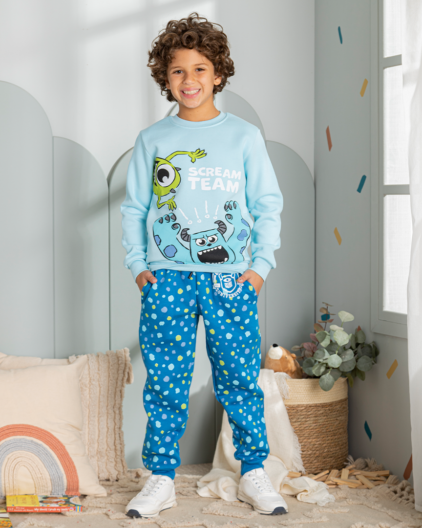 Monsters inc. Disney بيجامة أولادي شركة المرعبين