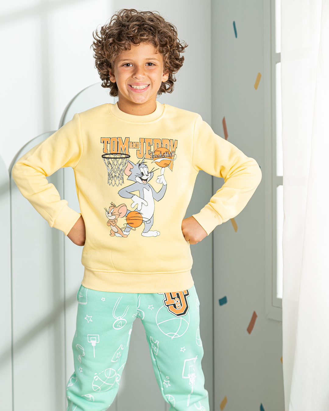 Tom and jerry Disney بيجامة أولادي