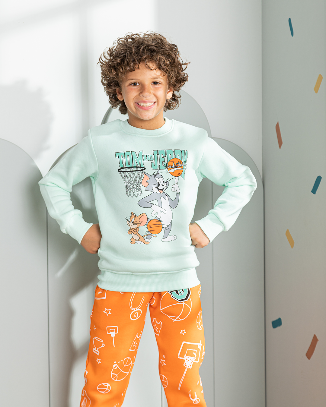 Tom and jerry Disney بيجامة أولادي