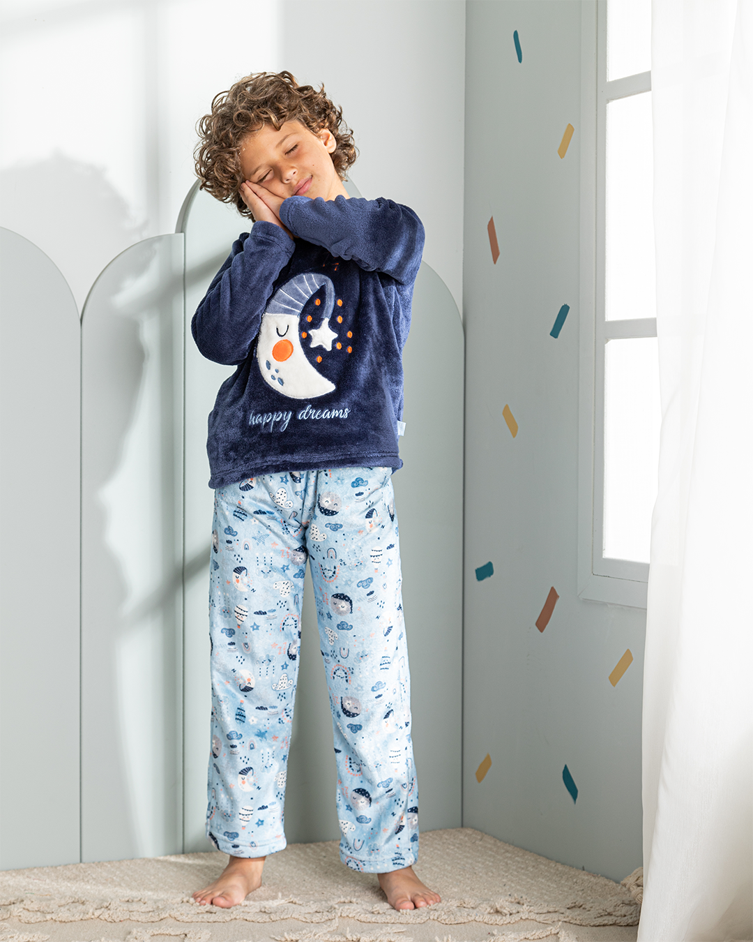 Happy Dreams بيجاما بولار اولادي