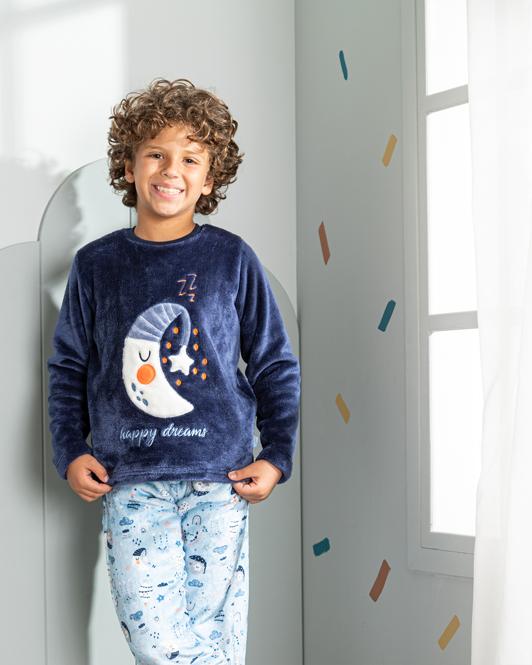 Happy Dreams بيجاما بولار اولادي