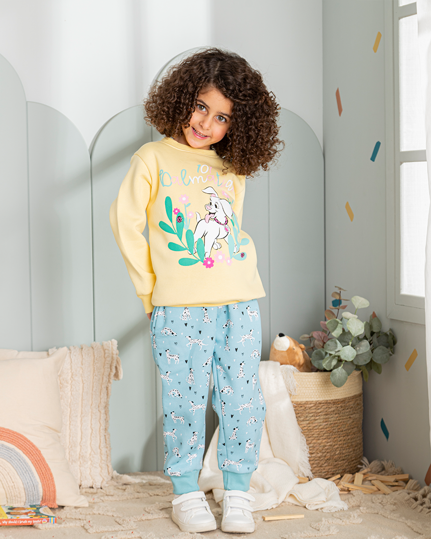 101 dalmatian disney girls pajamas
