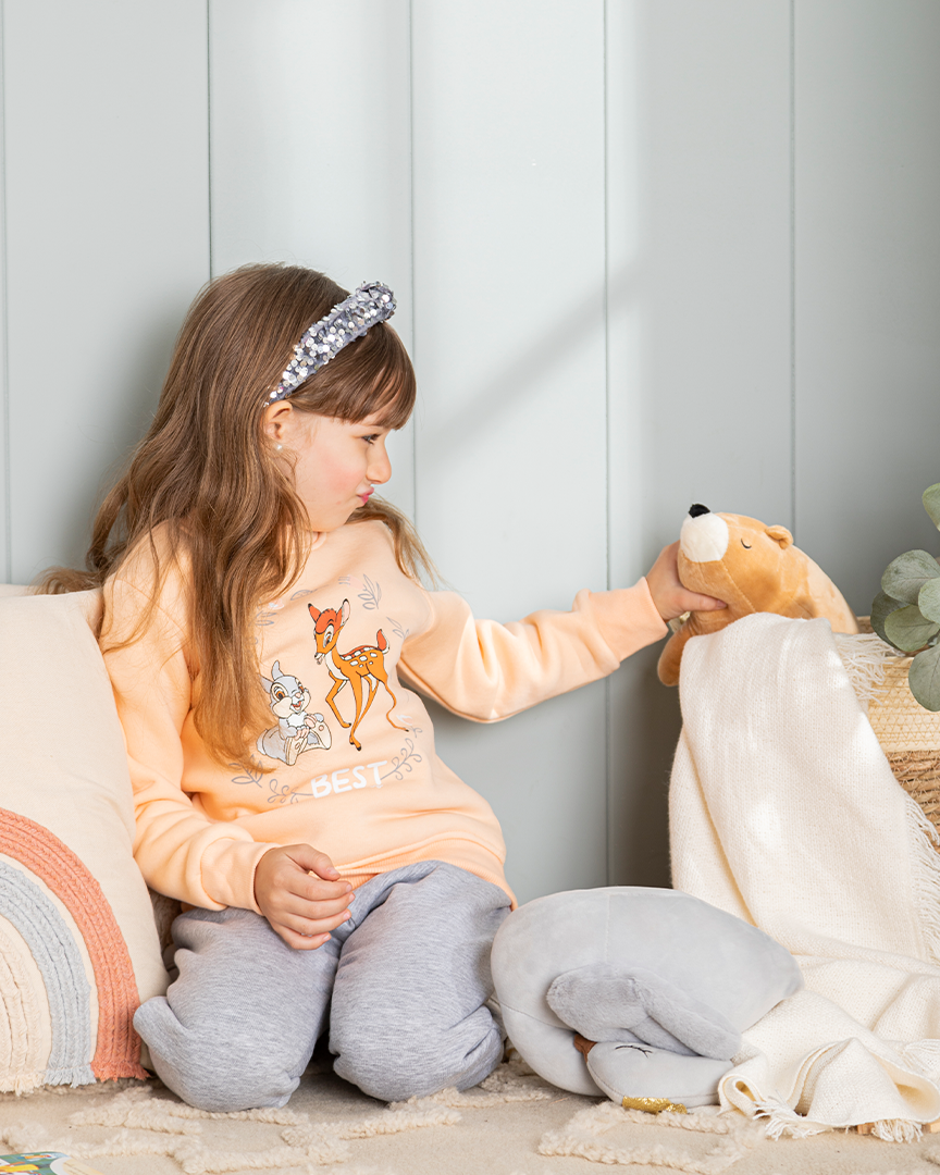 Bambi best Disney بيجامة بناتي غزالة