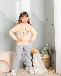 Bambi best Disney بيجامة بناتي غزالة