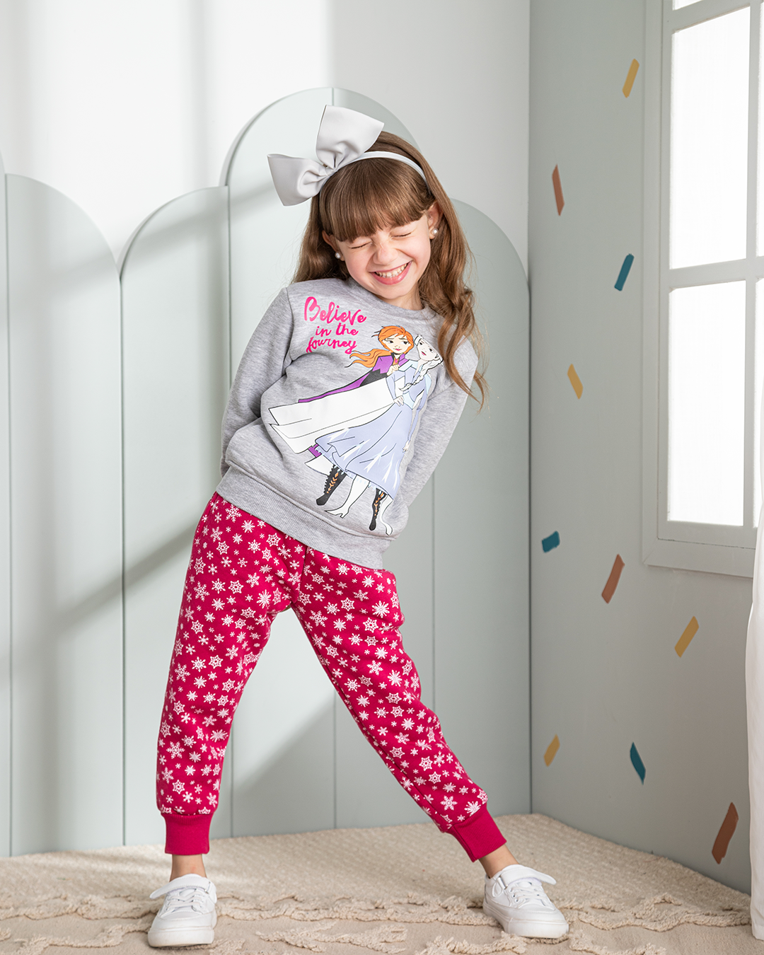 Belive in Journeyبيجاما بناتي ديزني ميلتون فروذن & ايلسا