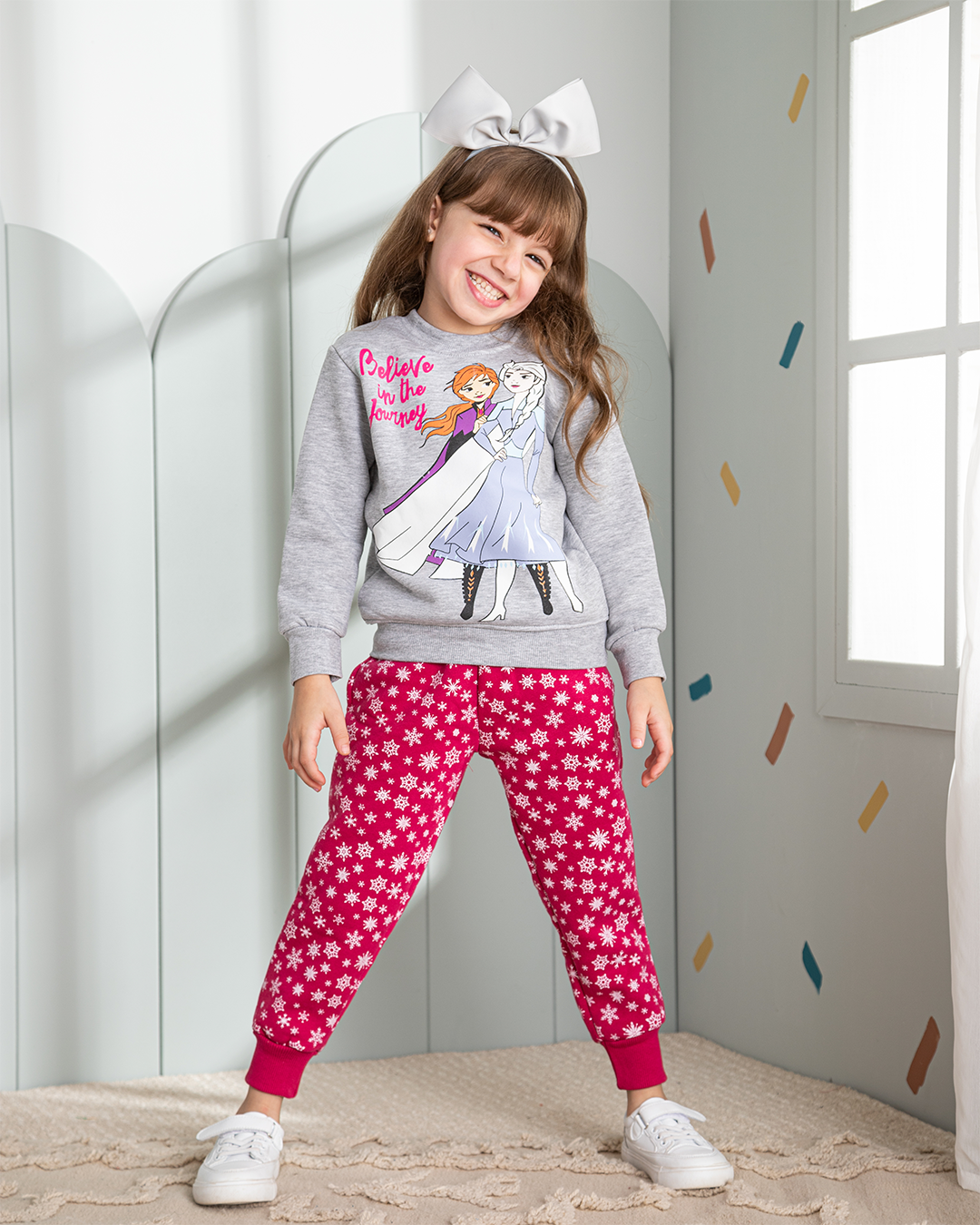 Belive in Journeyبيجاما بناتي ديزني ميلتون فروذن & ايلسا