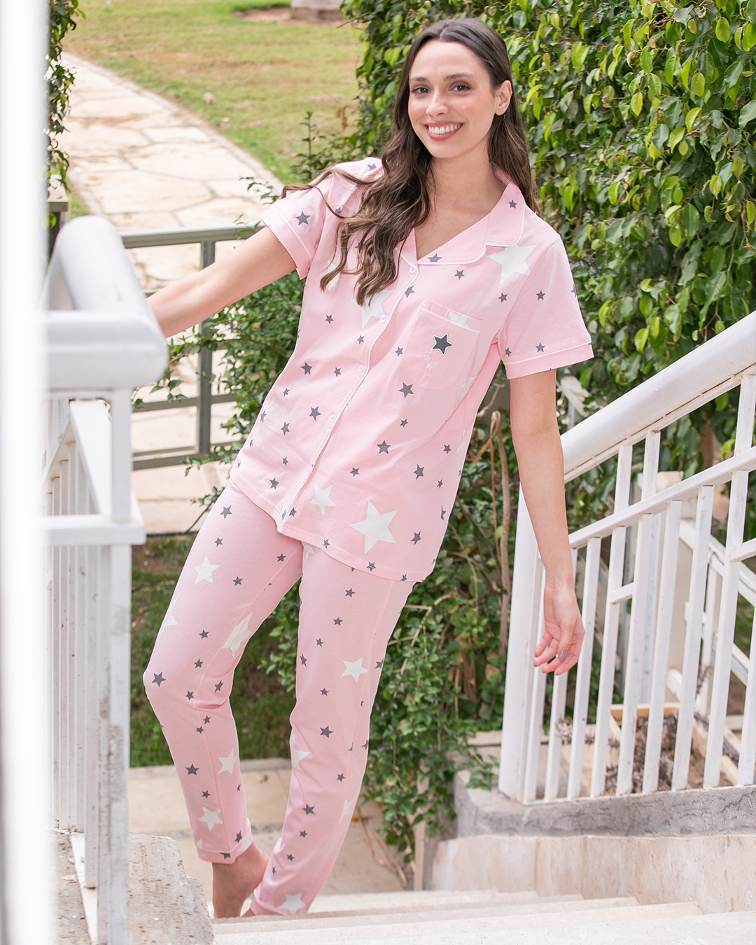 stars بيجامه حريمي زراير نجوم